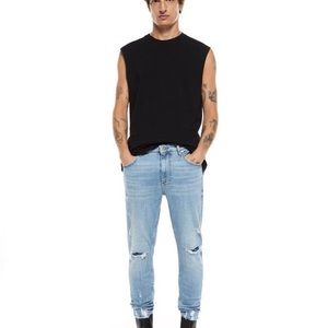 NWT Zara Jeans Men Size USA 34 Skinny